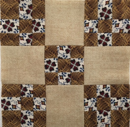 5" Block for Dear Jane Mini Wallhanging